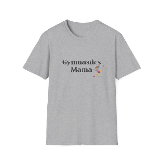 Gymnastics Mama T-Shirt | Unisex Softstyle Tee, Perfect Gift for Gymnastics Moms, Sportswear, Mother's Day, Gym T-Shirt, Athletic Apparel
