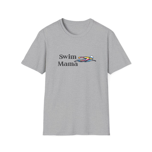 Swim Mama Unisex T-Shirt | Perfect for Swim Moms, Summer Vibes, Gift for Mother's Day, Beach Days, Swim Team Apparel