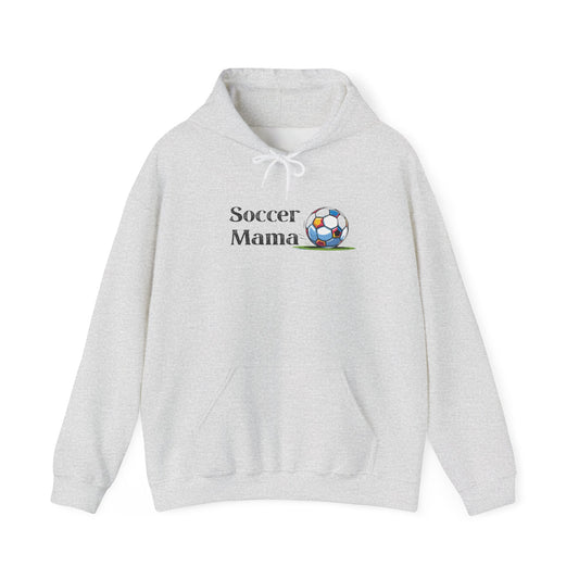 Soccer Mama Hoodie - Perfect Gift for Soccer Moms, Sports Sweatshirt, Team Spirit Apparel, Cozy Hoodie for Game Days, Unisex Sportswear