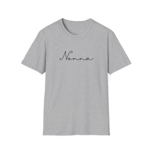 Nonna T-Shirt - Perfect Gift for Grandmothers, Cozy Casual Wear, Birthday Gift, Family Reunions, Women's Fashion