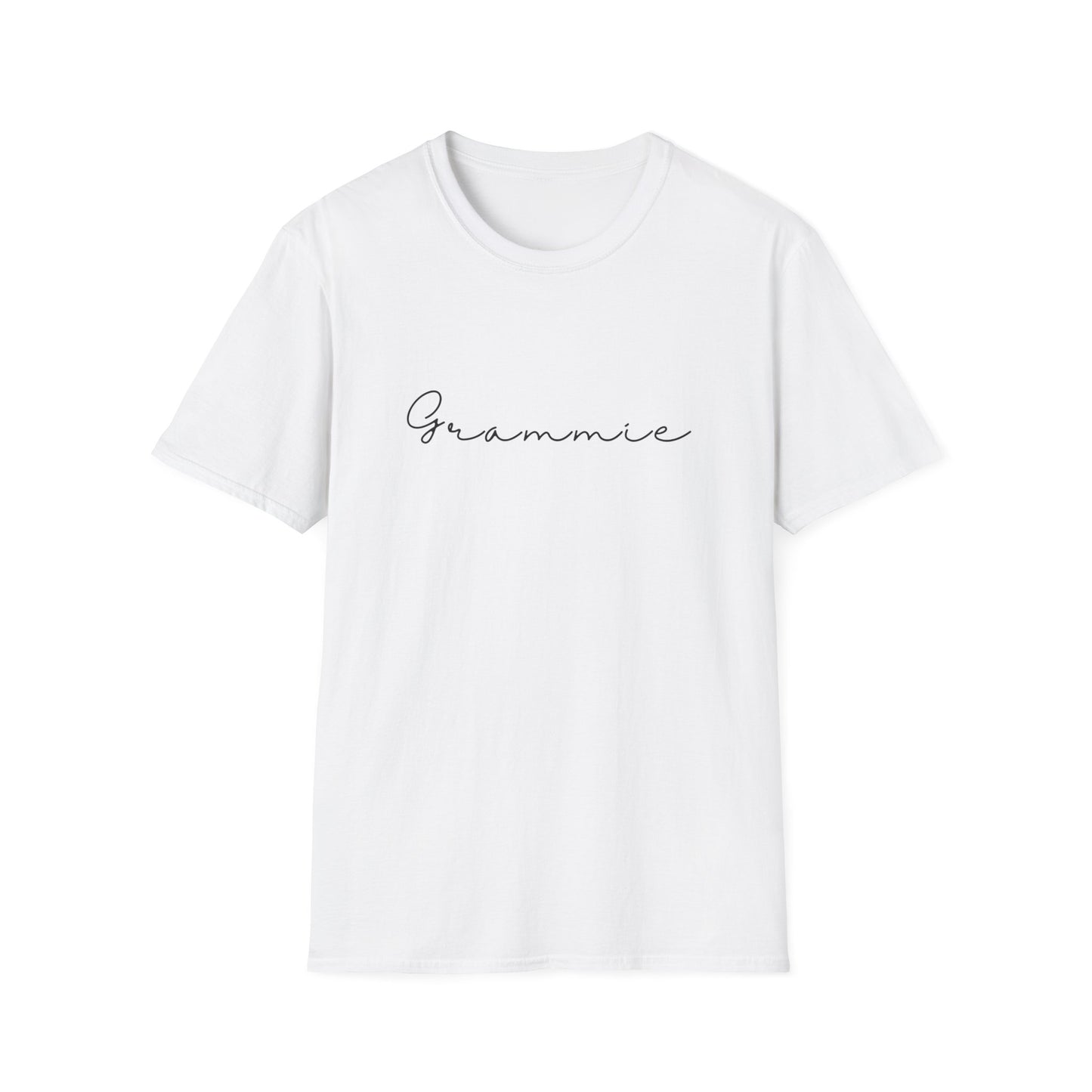 Grammie Unisex Softstyle T-Shirt, Gift for Grandma, Family Reunion Tee, Personalized Mother's Day Shirt, Cozy Everyday Wear