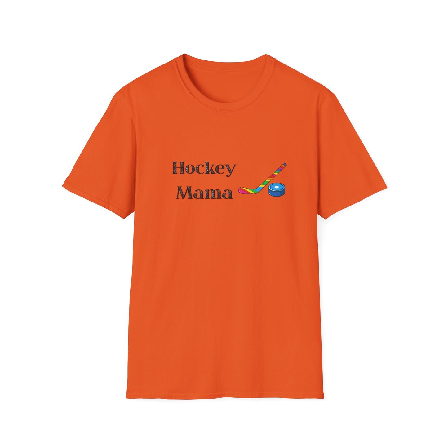 Hockey Mama T-Shirt, Unisex Hockey Tee, Sports Mom Shirt, Athletic Gift, Ice Hockey Apparel, Game Day Outfit