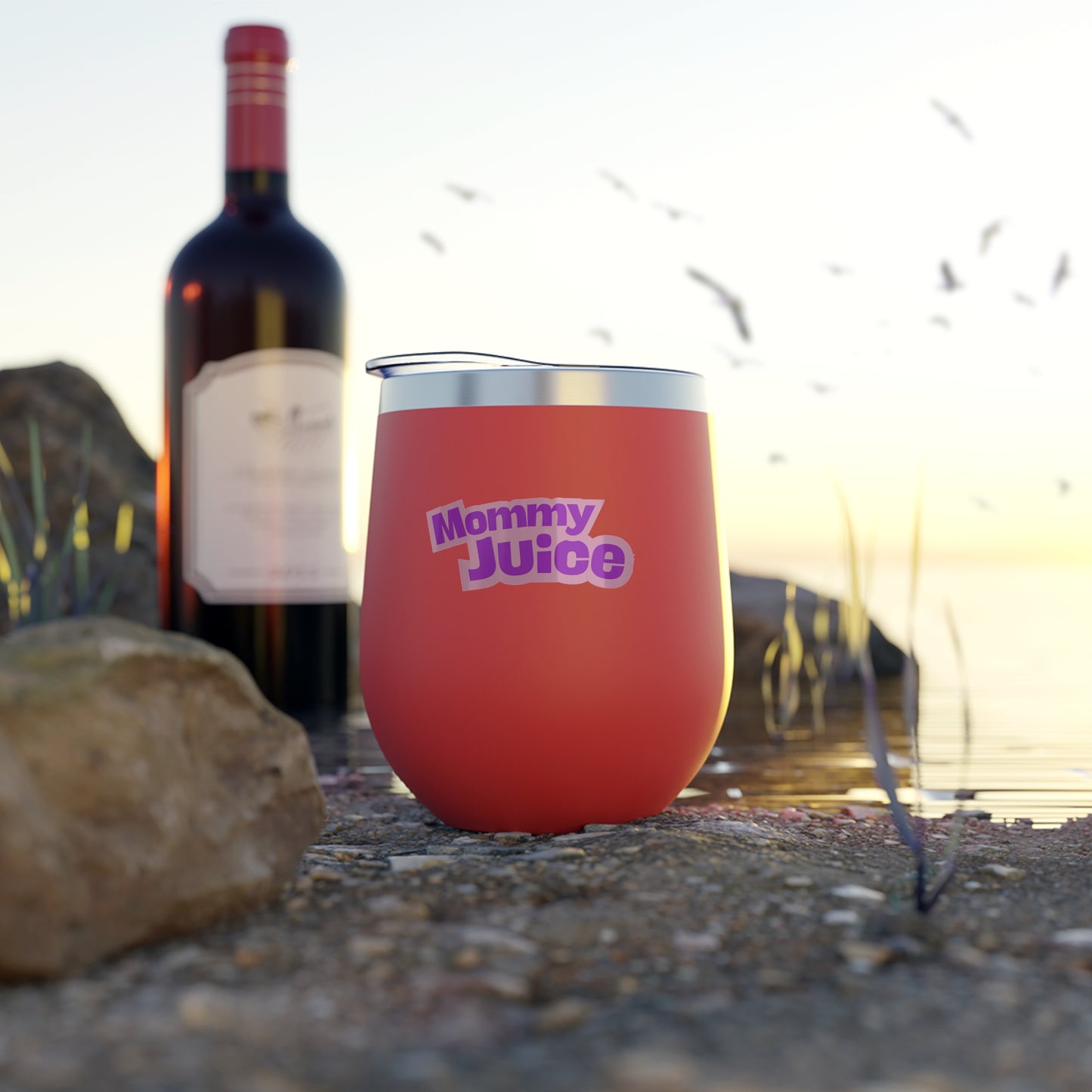 Mommy Juice Insulated Cup | Funny Wine Tumbler for Moms | Perfect Gift for Mother’s Day, Baby Showers, Birthdays, or Just Because