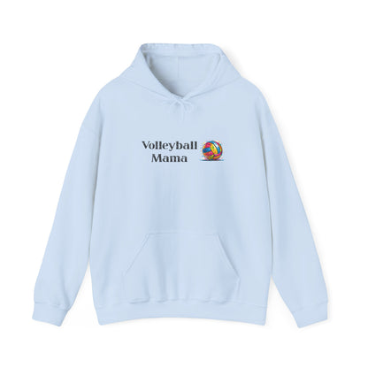 Volleyball Mama Hoodie - Cozy Sweatshirt for Sports Lovers, Gift for Moms, Beach Day Apparel, Team Spirit Wear, Summer Fun