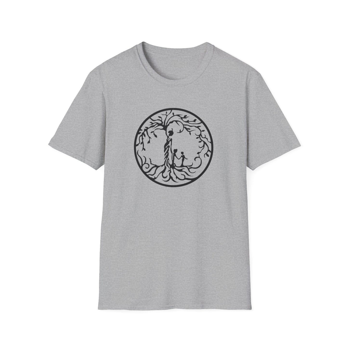 Tree of Life Two Children Unisex Softstyle T-Shirt, Tree Lovers Tee, Eco-Friendly Apparel, Gift for Nature Enthusiasts, Casual Wear, Sustainable [...]