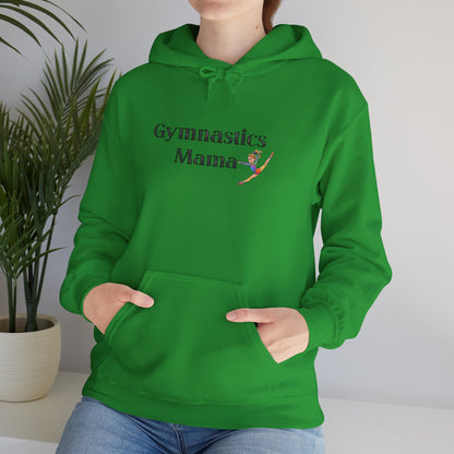 Gymnastics Mama Sweatshirt - Perfect Gift for Gymnastic Moms, Cozy Hooded Pullover, Sports Apparel, Mother's Day Gift, Fitness Wear