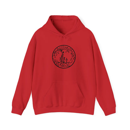 Tree of Life Three Children Unisex Hoodie | Cozy Illustration for Nature Lovers, Gift for Adventurers, Sustainable Fashion, Everyday Wear