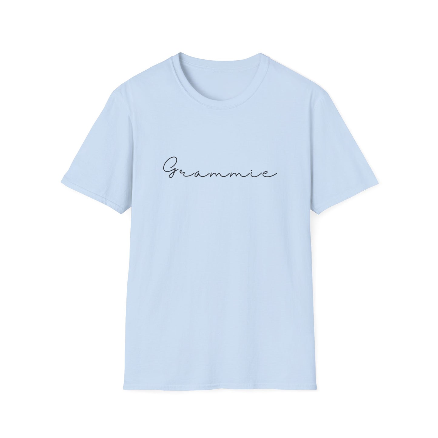 Grammie Unisex Softstyle T-Shirt, Gift for Grandma, Family Reunion Tee, Personalized Mother's Day Shirt, Cozy Everyday Wear