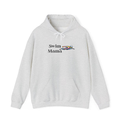 Swim Mama Hoodie - Cozy Swimwear Lover's Sweatshirt, Perfect Gift for Moms, Beach Days, Summer Holidays, Swim Class