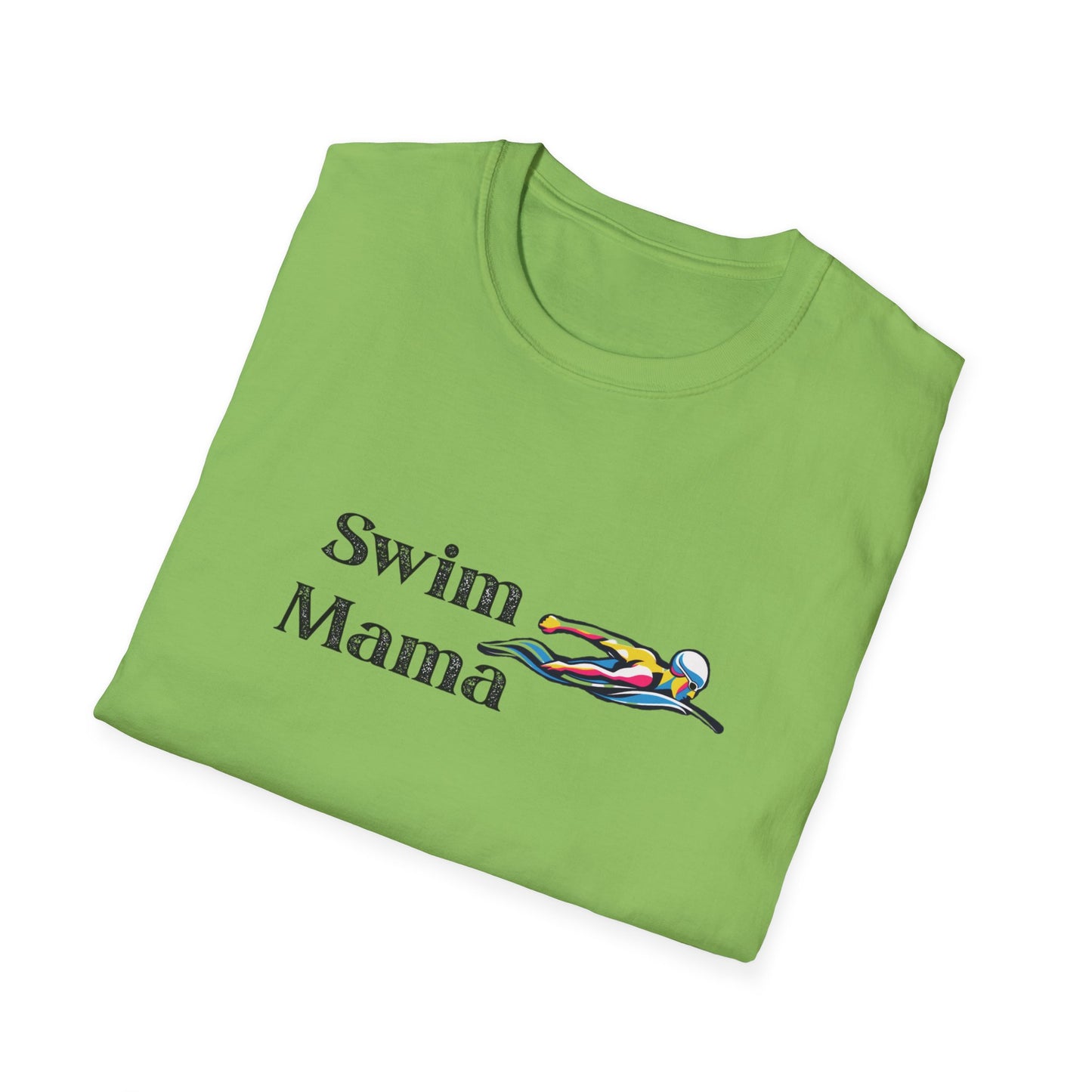 Swim Mama Unisex T-Shirt | Perfect for Swim Moms, Summer Vibes, Gift for Mother's Day, Beach Days, Swim Team Apparel