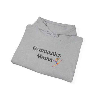 Gymnastics Mama Sweatshirt - Perfect Gift for Gymnastic Moms, Cozy Hooded Pullover, Sports Apparel, Mother's Day Gift, Fitness Wear