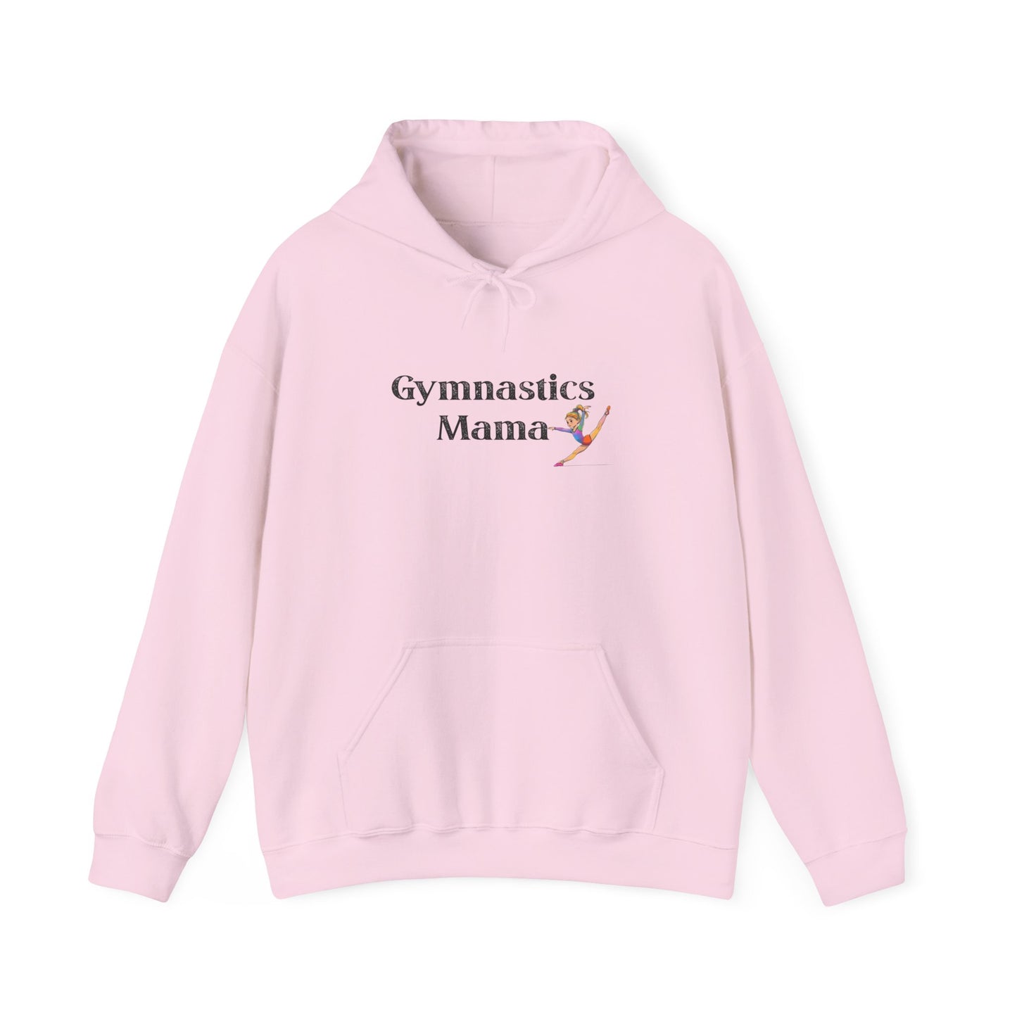 Gymnastics Mama Sweatshirt - Perfect Gift for Gymnastic Moms, Cozy Hooded Pullover, Sports Apparel, Mother's Day Gift, Fitness Wear