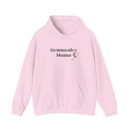 Gymnastics Mama Sweatshirt - Perfect Gift for Gymnastic Moms, Cozy Hooded Pullover, Sports Apparel, Mother's Day Gift, Fitness Wear