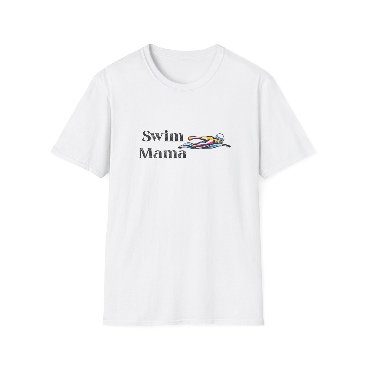 Swim Mama Unisex T-Shirt | Perfect for Swim Moms, Summer Vibes, Gift for Mother's Day, Beach Days, Swim Team Apparel