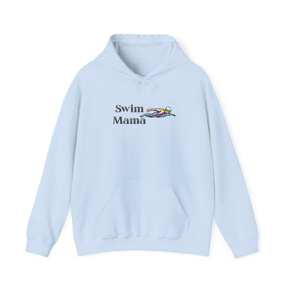 Swim Mama Hoodie - Cozy Swimwear Lover's Sweatshirt, Perfect Gift for Moms, Beach Days, Summer Holidays, Swim Class