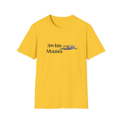 Swim Mama Unisex T-Shirt | Perfect for Swim Moms, Summer Vibes, Gift for Mother's Day, Beach Days, Swim Team Apparel