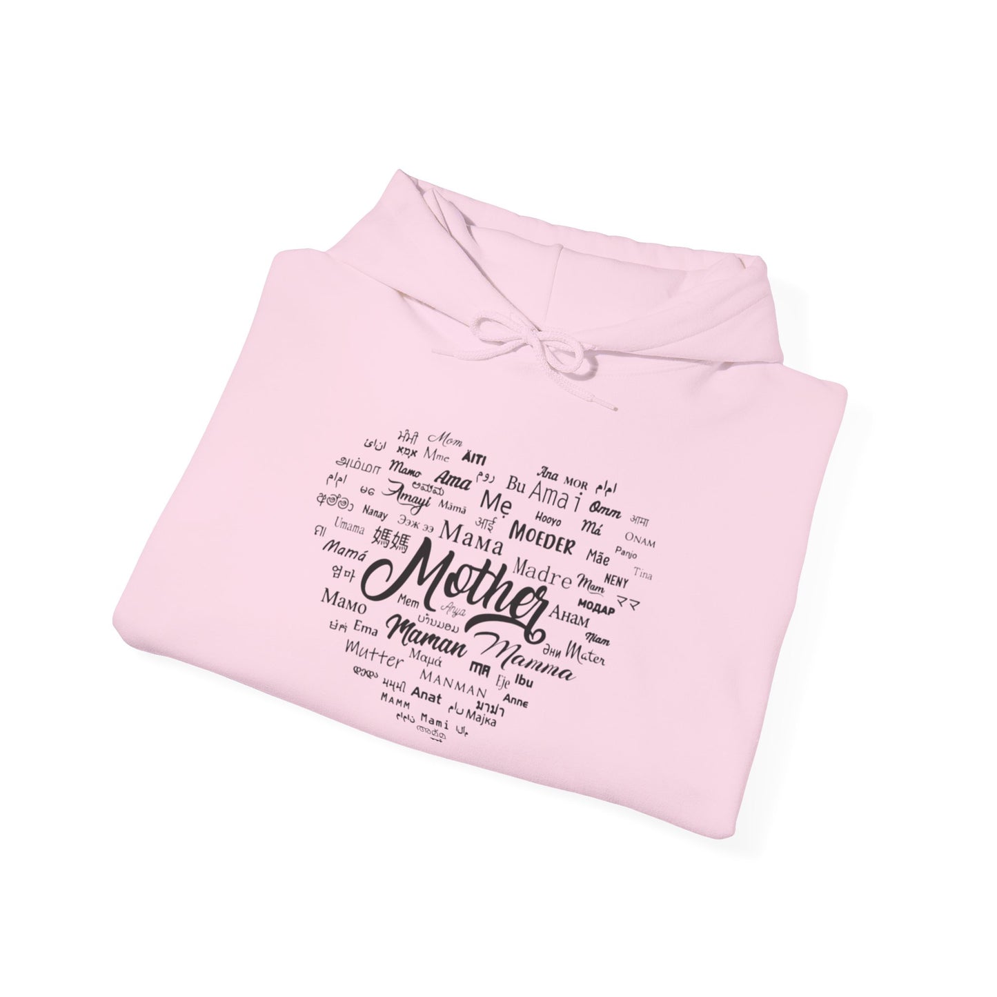 Mother's Day Heart Sweatshirt, Cozy Gift for Mom, Unisex Hoodie, Mother's Love Apparel, Family Celebration Wear, Heartfelt Gift Idea