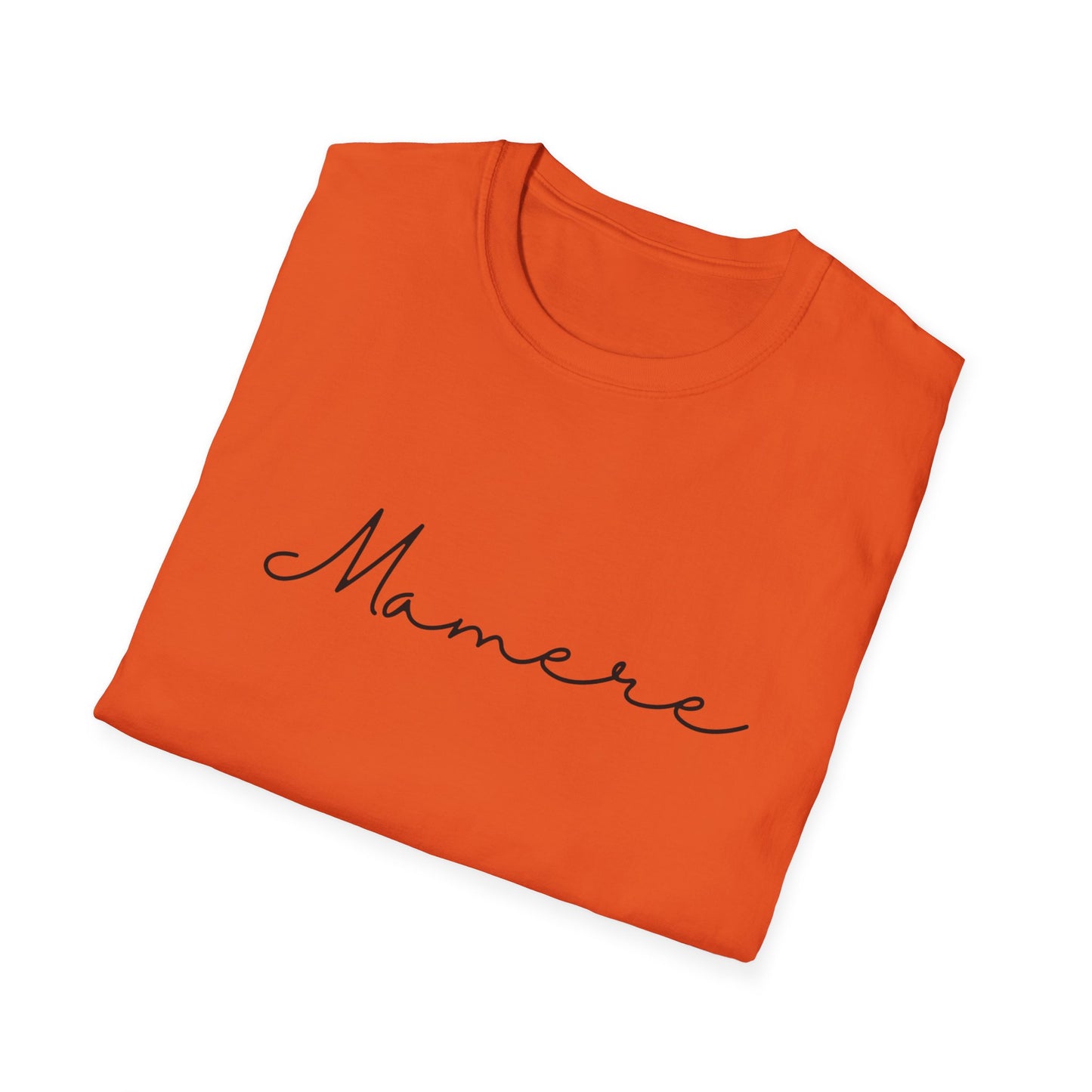 Mamere Unisex Softstyle T-Shirt, Casual Wear, Gift for Moms, Mother's Day, Everyday Comfort, Inspirational Tee, Simple and Stylish