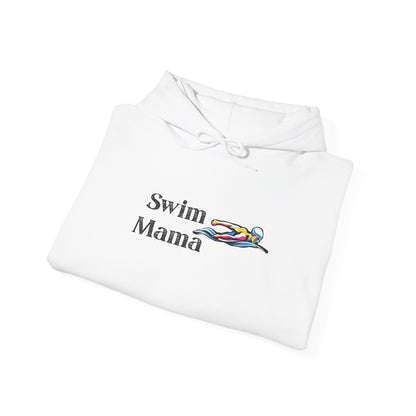 Swim Mama Hoodie - Cozy Swimwear Lover's Sweatshirt, Perfect Gift for Moms, Beach Days, Summer Holidays, Swim Class