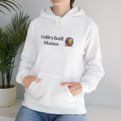 Volleyball Mama Hoodie - Cozy Sweatshirt for Sports Lovers, Gift for Moms, Beach Day Apparel, Team Spirit Wear, Summer Fun