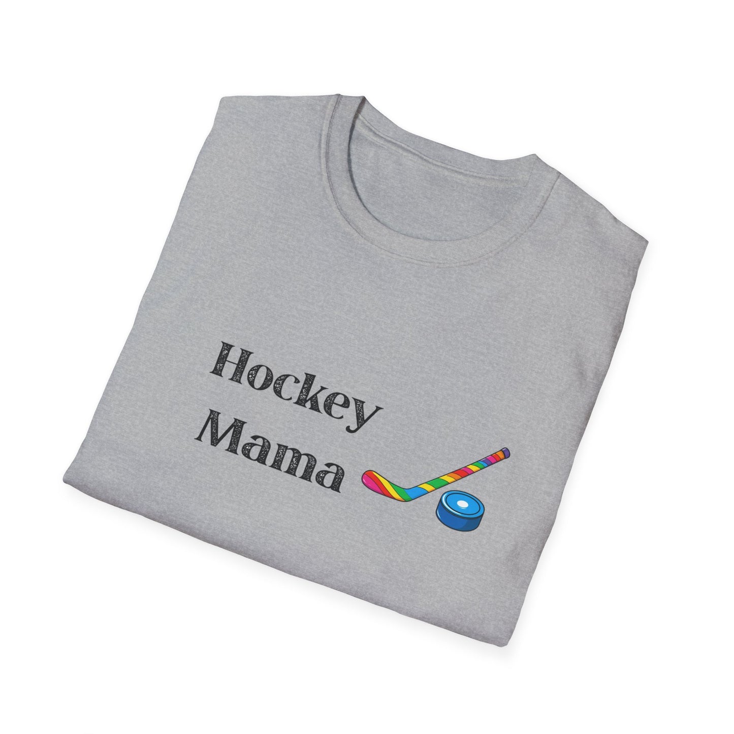 Hockey Mama T-Shirt, Unisex Hockey Tee, Sports Mom Shirt, Athletic Gift, Ice Hockey Apparel, Game Day Outfit