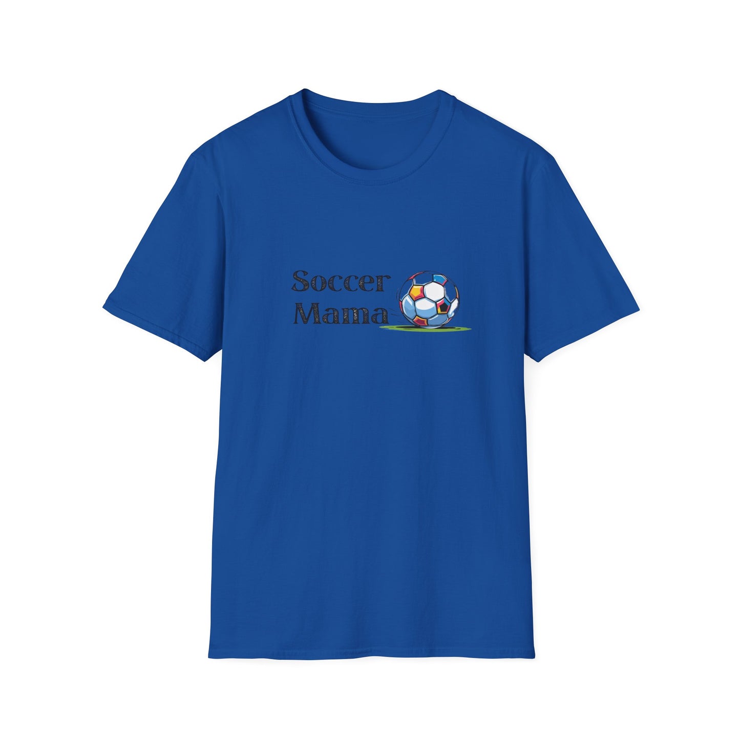 Soccer Mama T-Shirt | Unisex Softstyle Tee for Sports Moms, Gift for Soccer Lovers, Casual Wear, Team Spirit, Birthday Present