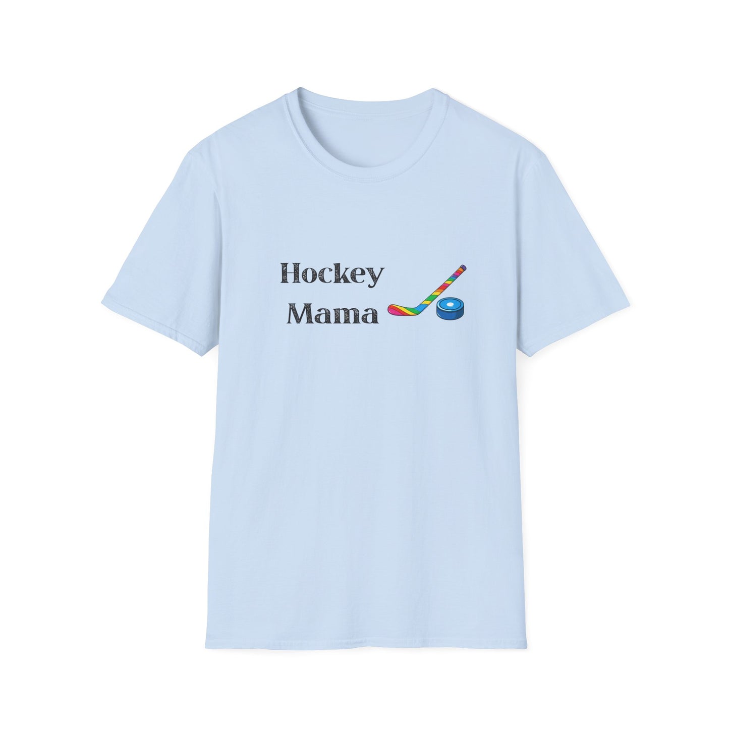 Hockey Mama T-Shirt, Unisex Hockey Tee, Sports Mom Shirt, Athletic Gift, Ice Hockey Apparel, Game Day Outfit