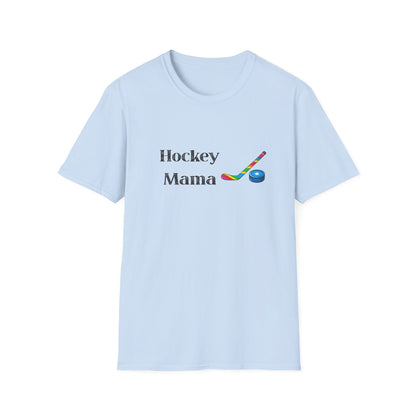 Hockey Mama T-Shirt, Unisex Hockey Tee, Sports Mom Shirt, Athletic Gift, Ice Hockey Apparel, Game Day Outfit