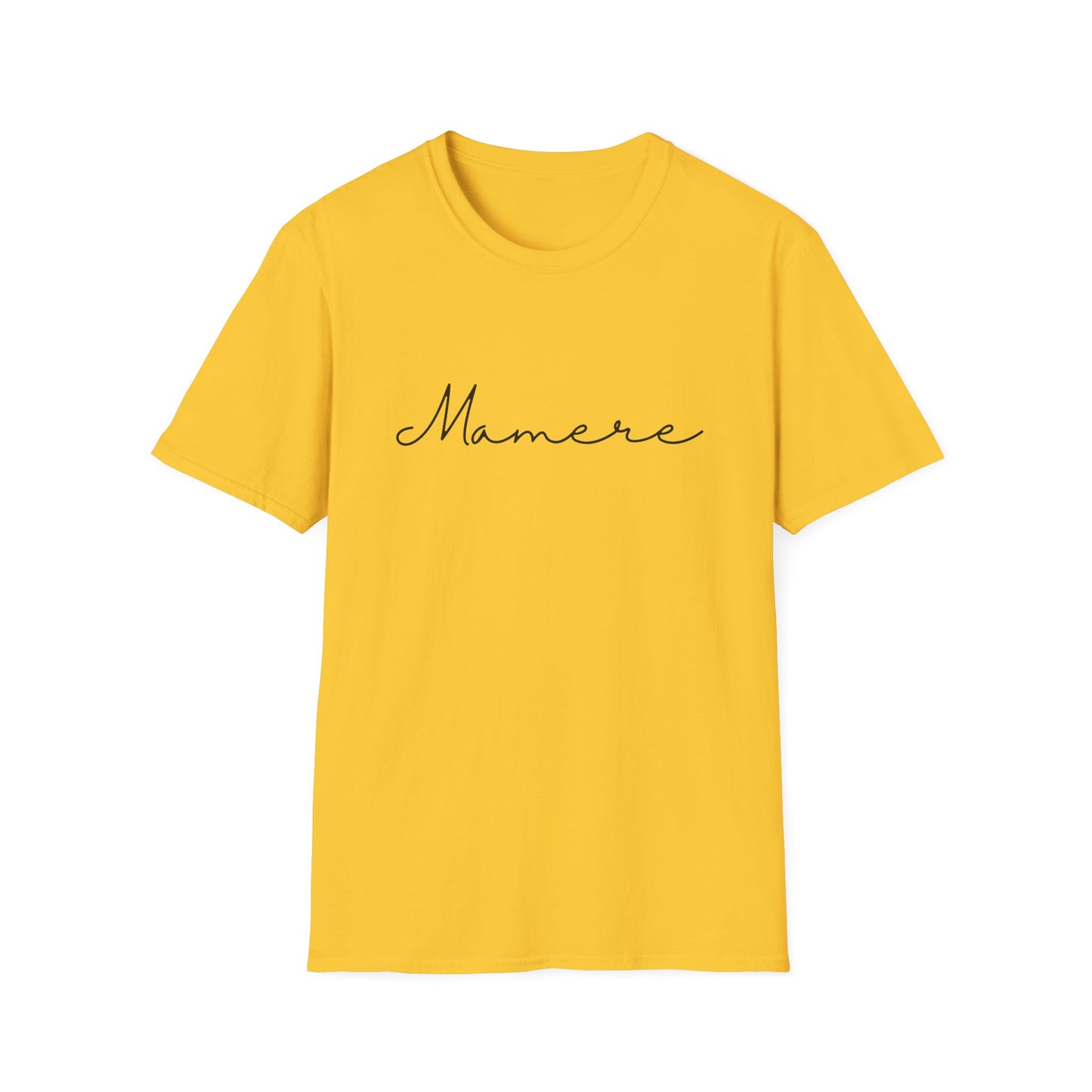 Mamere Unisex Softstyle T-Shirt, Casual Wear, Gift for Moms, Mother's Day, Everyday Comfort, Inspirational Tee, Simple and Stylish