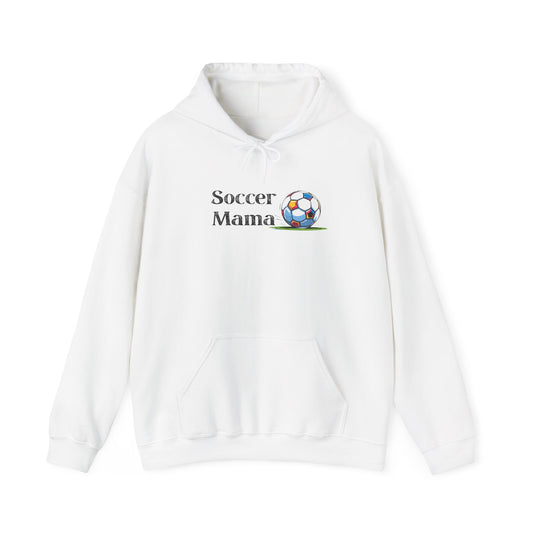 Soccer Mama Hoodie - Perfect Gift for Soccer Moms, Sports Sweatshirt, Team Spirit Apparel, Cozy Hoodie for Game Days, Unisex Sportswear