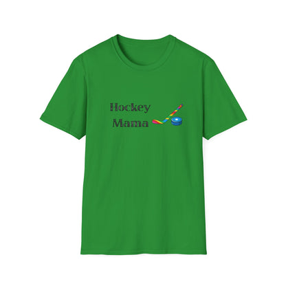 Hockey Mama T-Shirt, Unisex Hockey Tee, Sports Mom Shirt, Athletic Gift, Ice Hockey Apparel, Game Day Outfit