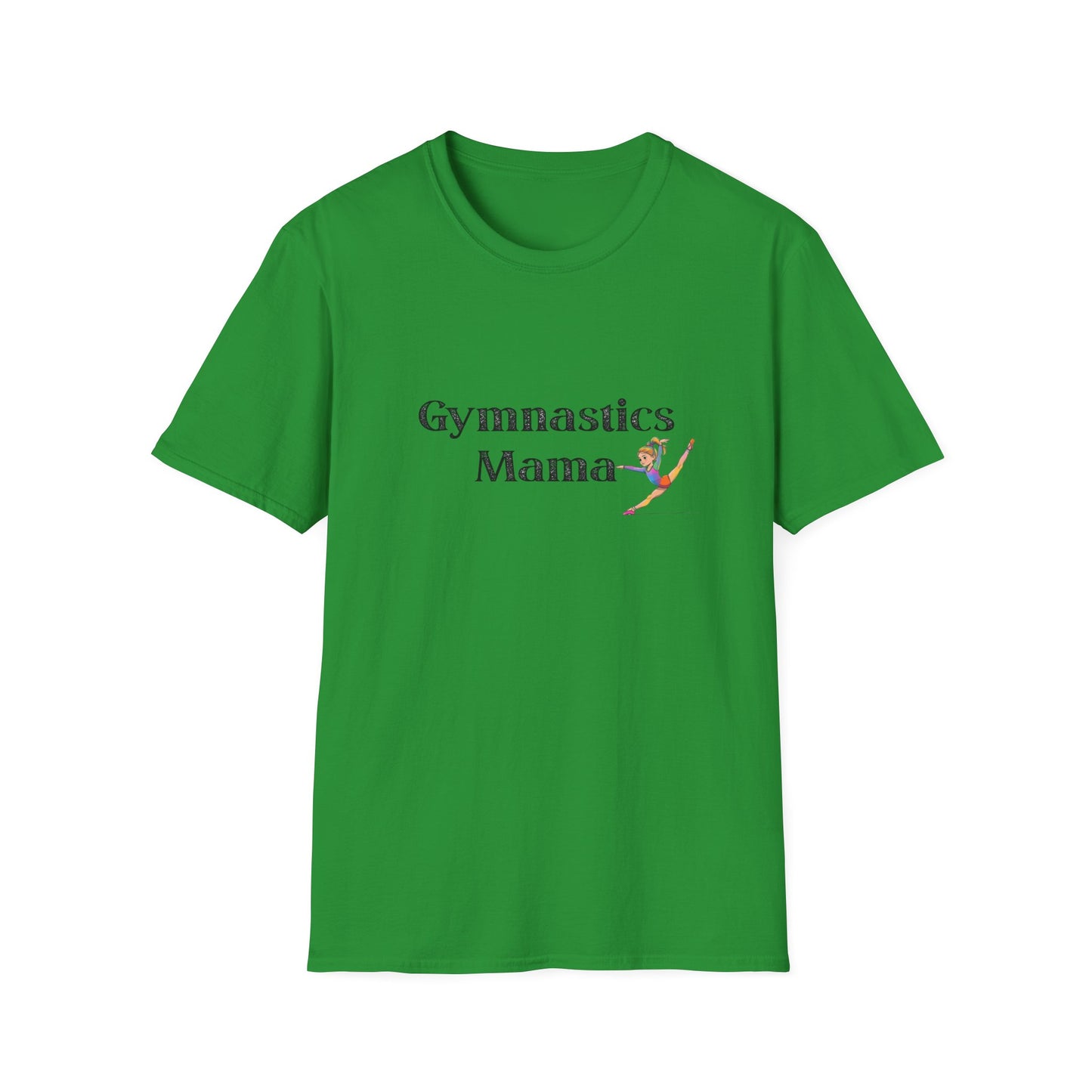 Gymnastics Mama T-Shirt | Unisex Softstyle Tee, Perfect Gift for Gymnastics Moms, Sportswear, Mother's Day, Gym T-Shirt, Athletic Apparel
