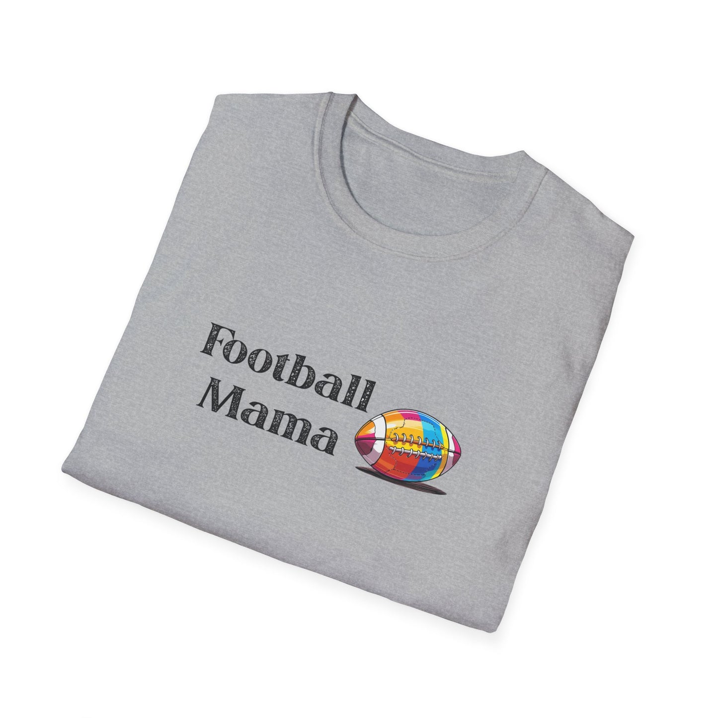 Colorful Football Mama T-Shirt | Casual Everyday Wear, Gift for Sports Moms, Game Day Tee, Fun Family Outing Top, Unique Football Fan [...]