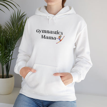 Gymnastics Mama Sweatshirt - Perfect Gift for Gymnastic Moms, Cozy Hooded Pullover, Sports Apparel, Mother's Day Gift, Fitness Wear