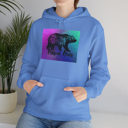Nature-Inspired Bear Graphic Hoodie, Cozy Wildlife Sweatshirt, Unisex Hooded Top, Gift for Animal Lovers, Outdoor Apparel