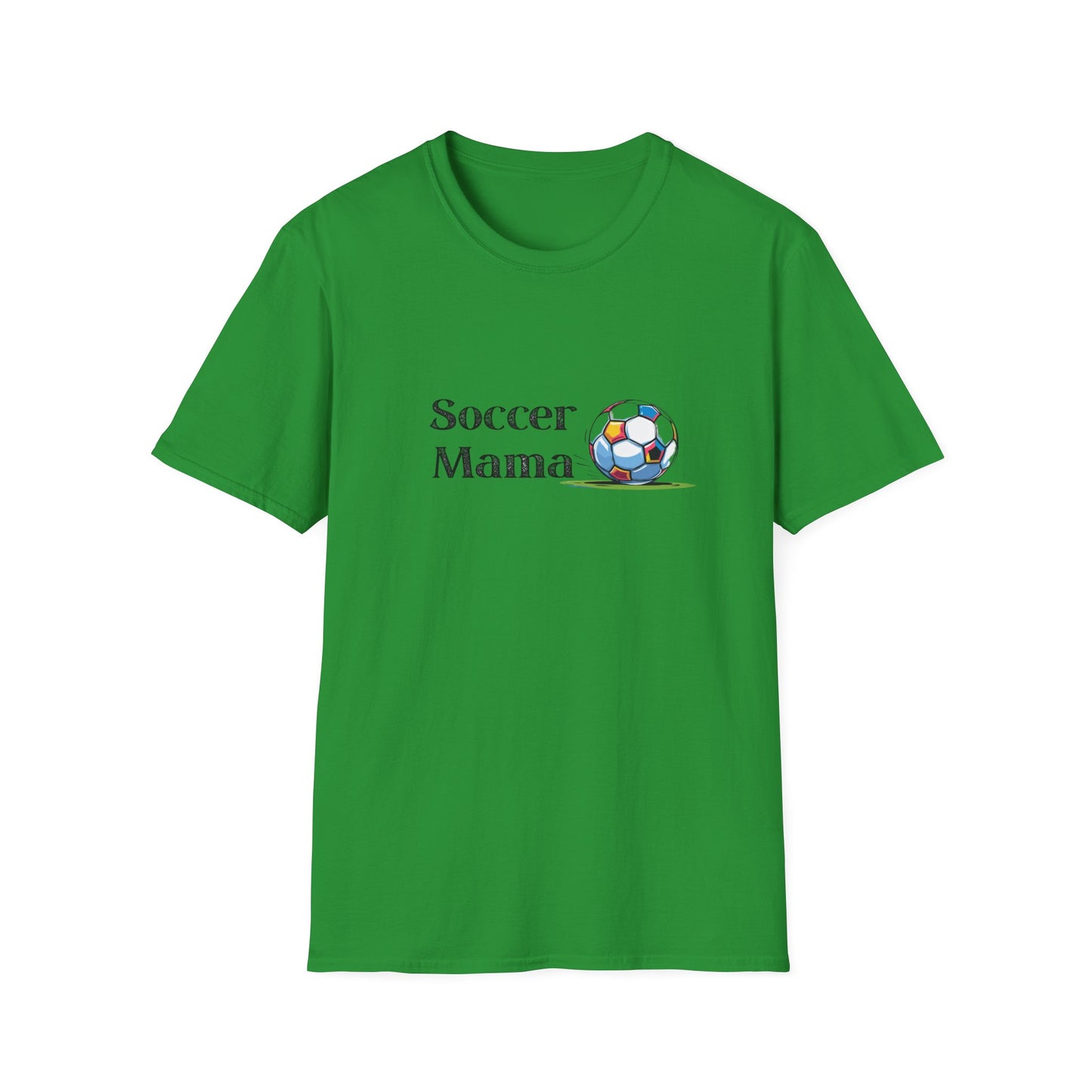 Soccer Mama T-Shirt | Unisex Softstyle Tee for Sports Moms, Gift for Soccer Lovers, Casual Wear, Team Spirit, Birthday Present