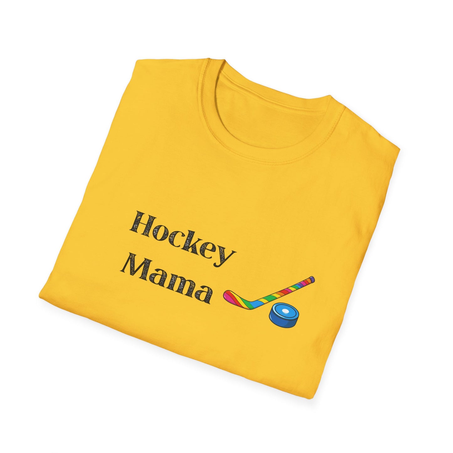 Hockey Mama T-Shirt, Unisex Hockey Tee, Sports Mom Shirt, Athletic Gift, Ice Hockey Apparel, Game Day Outfit