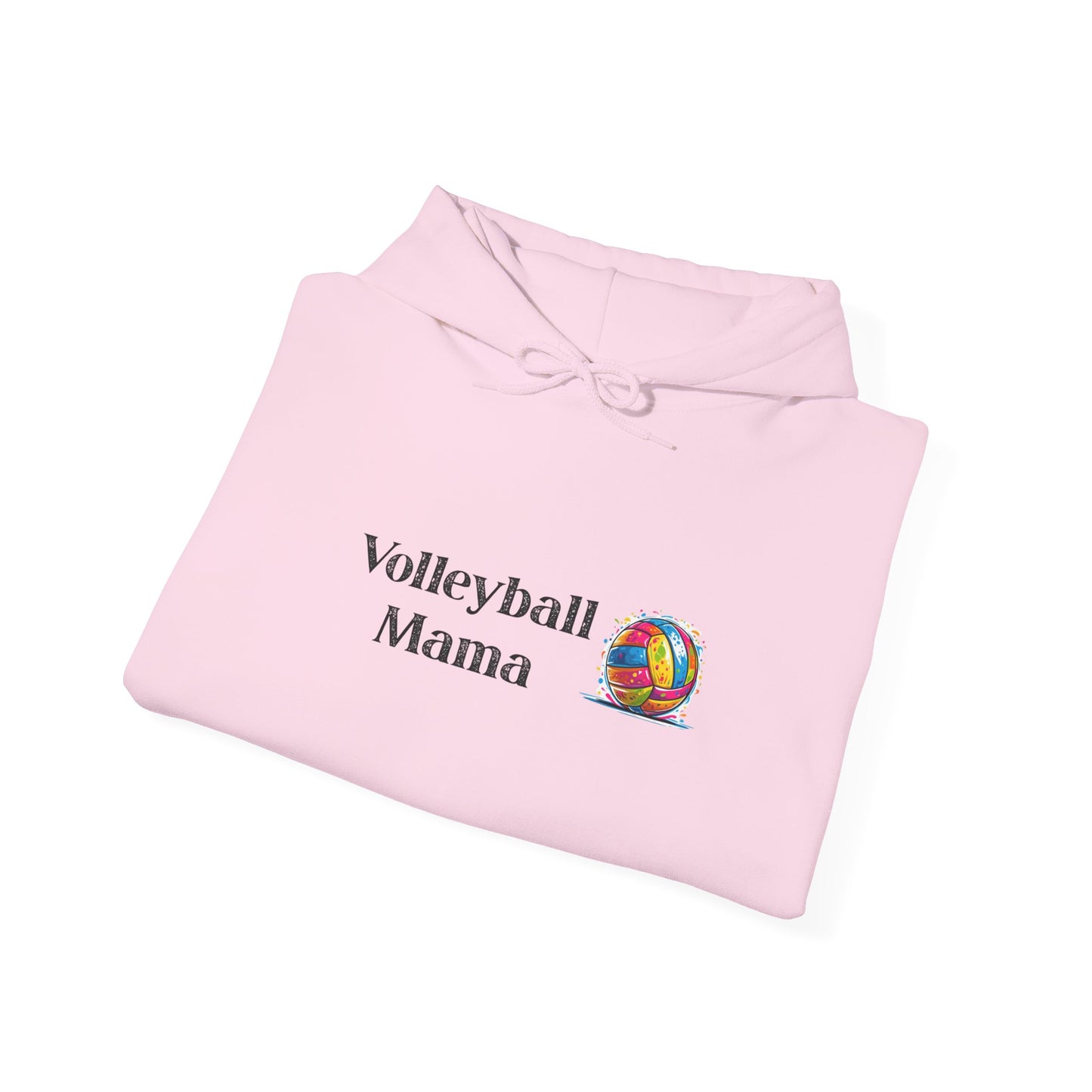 Volleyball Mama Hoodie - Cozy Sweatshirt for Sports Lovers, Gift for Moms, Beach Day Apparel, Team Spirit Wear, Summer Fun