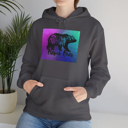 Nature-Inspired Bear Graphic Hoodie, Cozy Wildlife Sweatshirt, Unisex Hooded Top, Gift for Animal Lovers, Outdoor Apparel