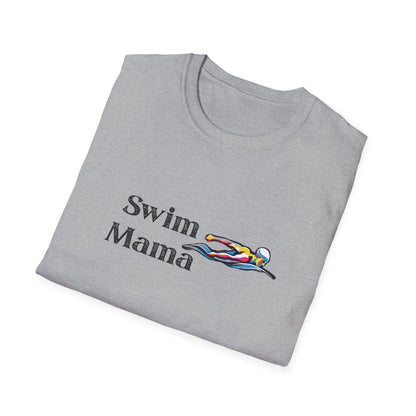 Swim Mama Unisex T-Shirt | Perfect for Swim Moms, Summer Vibes, Gift for Mother's Day, Beach Days, Swim Team Apparel