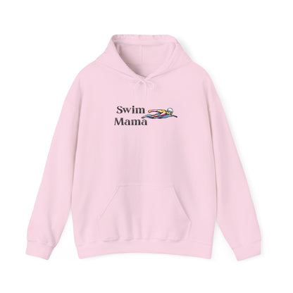 Swim Mama Hoodie - Cozy Swimwear Lover's Sweatshirt, Perfect Gift for Moms, Beach Days, Summer Holidays, Swim Class