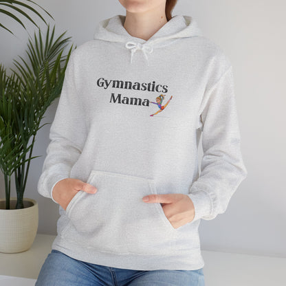 Gymnastics Mama Sweatshirt - Perfect Gift for Gymnastic Moms, Cozy Hooded Pullover, Sports Apparel, Mother's Day Gift, Fitness Wear