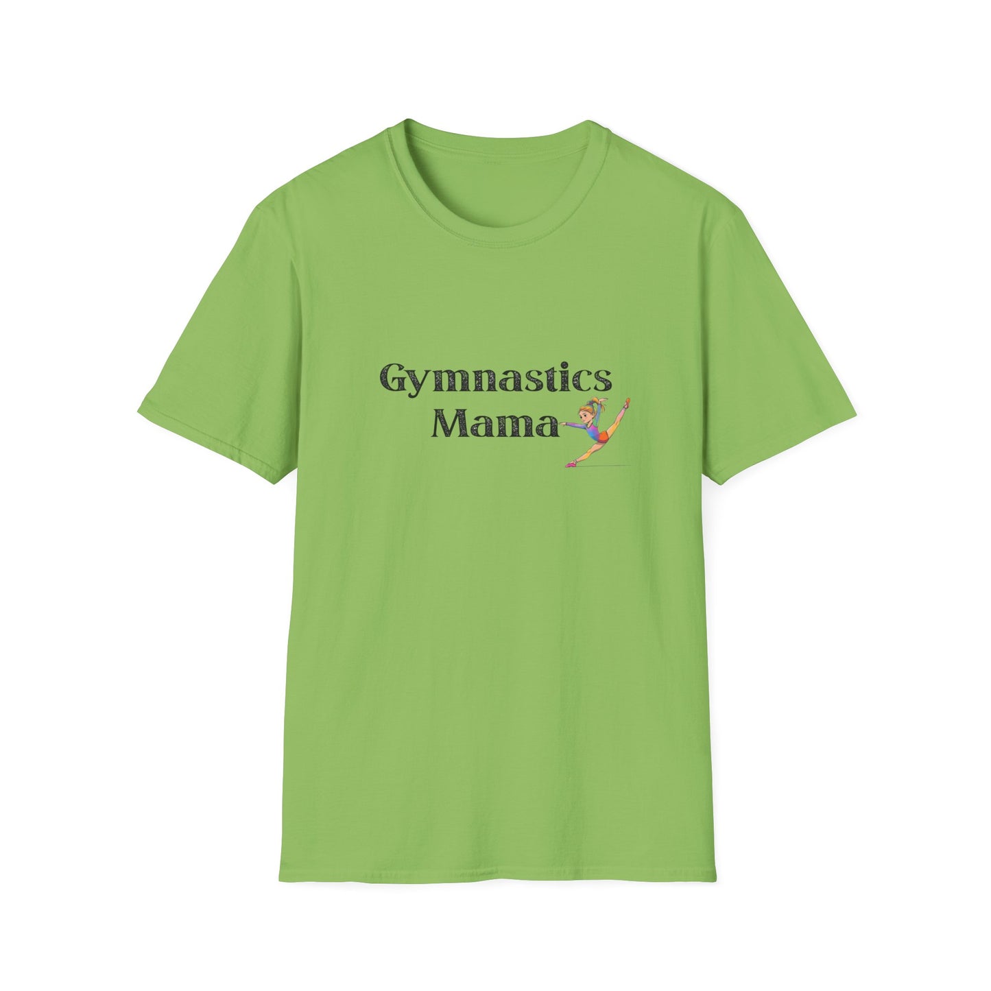 Gymnastics Mama T-Shirt | Unisex Softstyle Tee, Perfect Gift for Gymnastics Moms, Sportswear, Mother's Day, Gym T-Shirt, Athletic Apparel