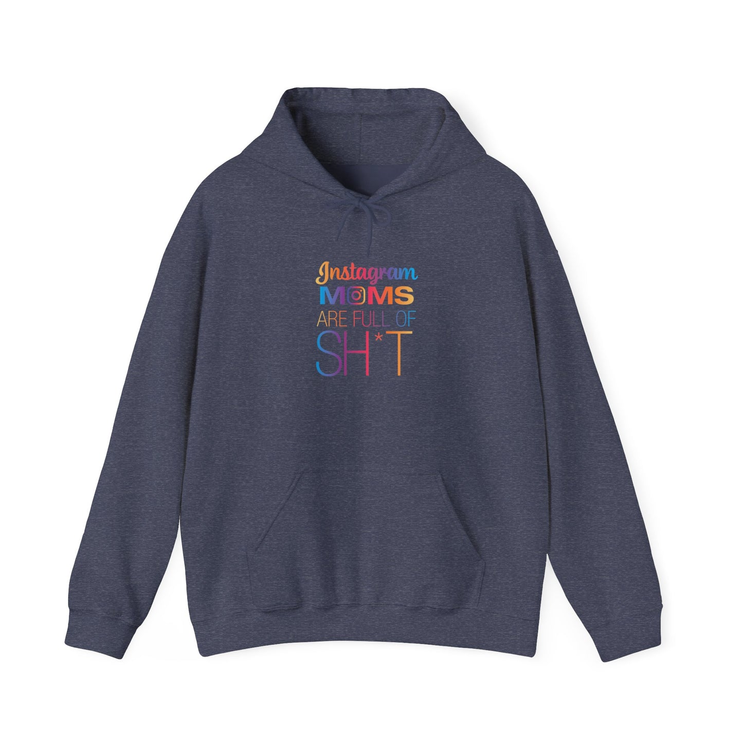 Instagram Moms Hooded Sweatshirt, Funny Mom Gift, Unisex Hoodie, Casual Wear, Gift for Her, Mother's Day Gift, Everyday Comfort