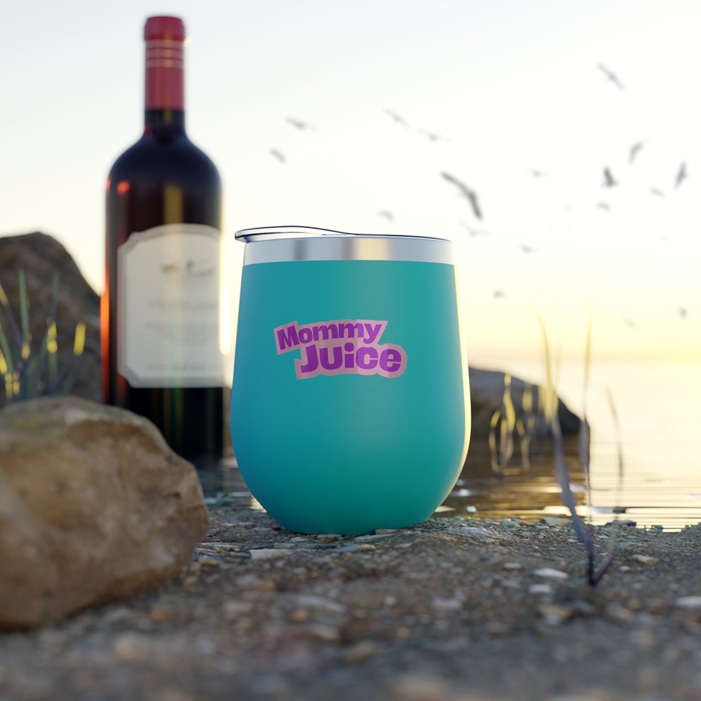 Mommy Juice Insulated Cup | Funny Wine Tumbler for Moms | Perfect Gift for Mother’s Day, Baby Showers, Birthdays, or Just Because