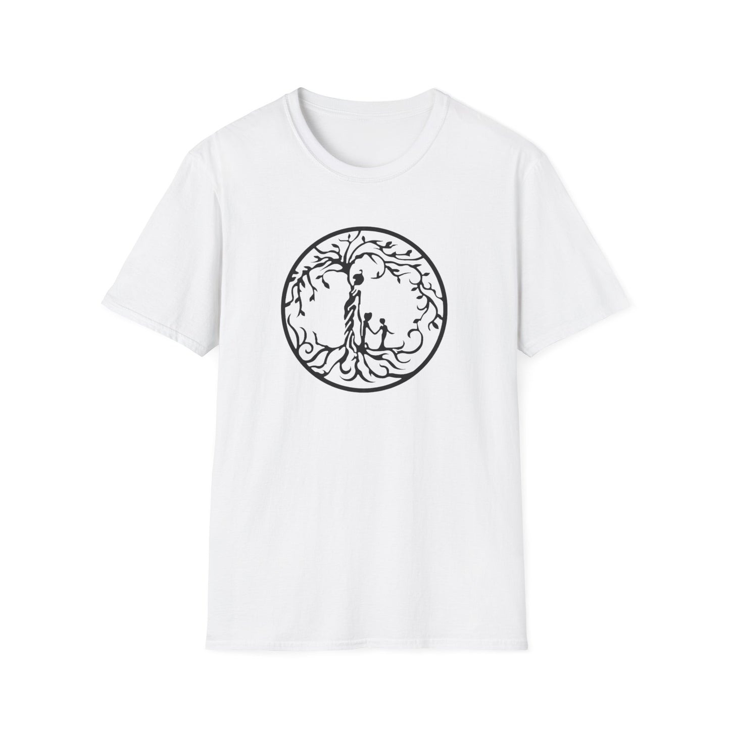 Tree of Life Two Children Unisex Softstyle T-Shirt, Tree Lovers Tee, Eco-Friendly Apparel, Gift for Nature Enthusiasts, Casual Wear, Sustainable [...]