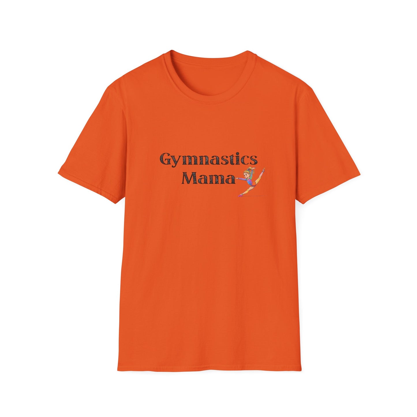 Gymnastics Mama T-Shirt | Unisex Softstyle Tee, Perfect Gift for Gymnastics Moms, Sportswear, Mother's Day, Gym T-Shirt, Athletic Apparel