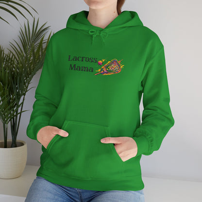 Lacrosse Mama Hoodie, Sports Mom Sweatshirt, Gift for Lacrosse Moms, Athletic Apparel, Cozy Stadium Wear