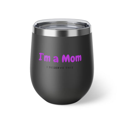 Stylish Insulated Cup for Moms - Perfect Gift for Mother's Day, Birthday, or Everyday Use, Durable Drinkware, Mom Life Essential, Fun Cup