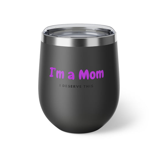 Stylish Insulated Cup for Moms - Perfect Gift for Mother's Day, Birthday, or Everyday Use, Durable Drinkware, Mom Life Essential, Fun Cup